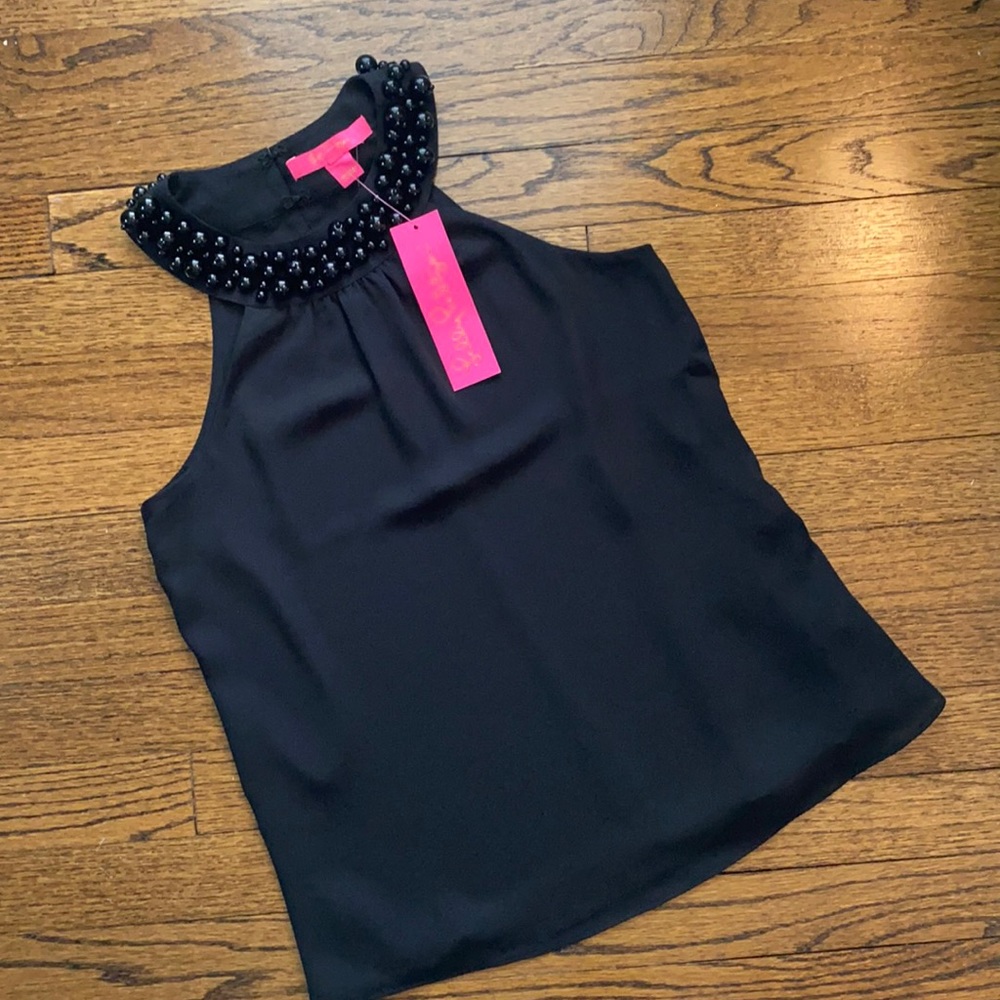 NWT Stunning Lilly Pulitzer Shawn Beaded Halter
